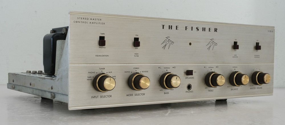 Fisher X-100-B Stereo Master Control Amplifier ( B )
