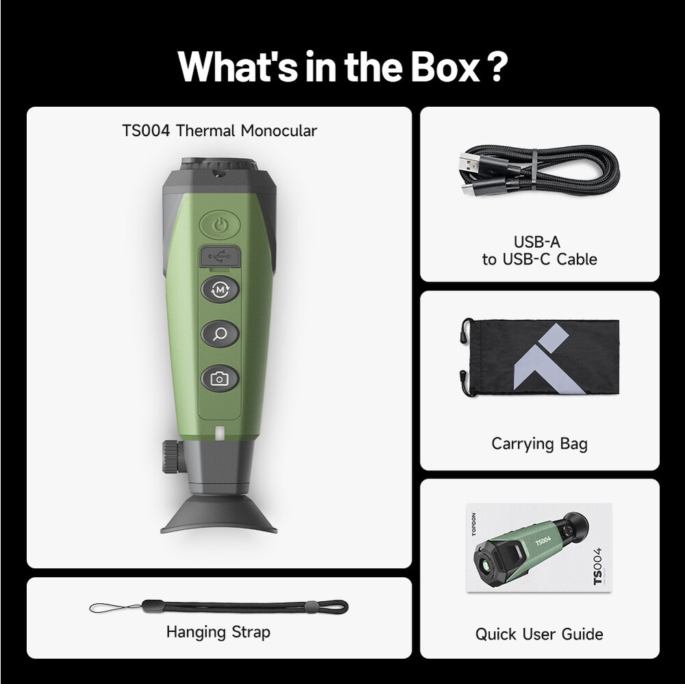 1 PC TopDon Thermal Monocular (TS004)