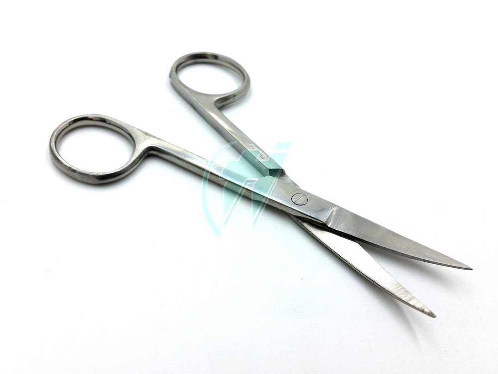 1 OPERATING DISSECTING SCISSORS 4.5" CURVED SHARP SHARP TIP SURGICAL