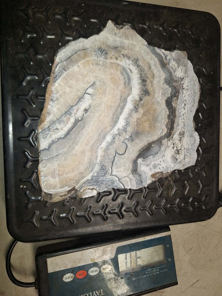 3 POUND Zebra Onyx / Calcite Rough W/FAST Priority Mail Shipping