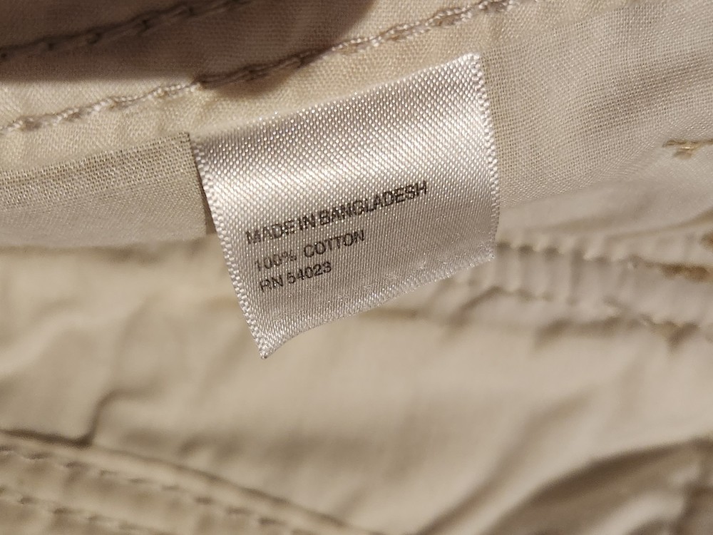 Men's Old Navy Tan Cargo Shorts Size 34