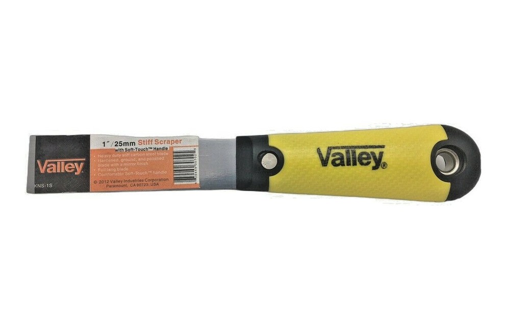 1” /25mm Stiff Scraper W/Softtouch Handle Valley Industries