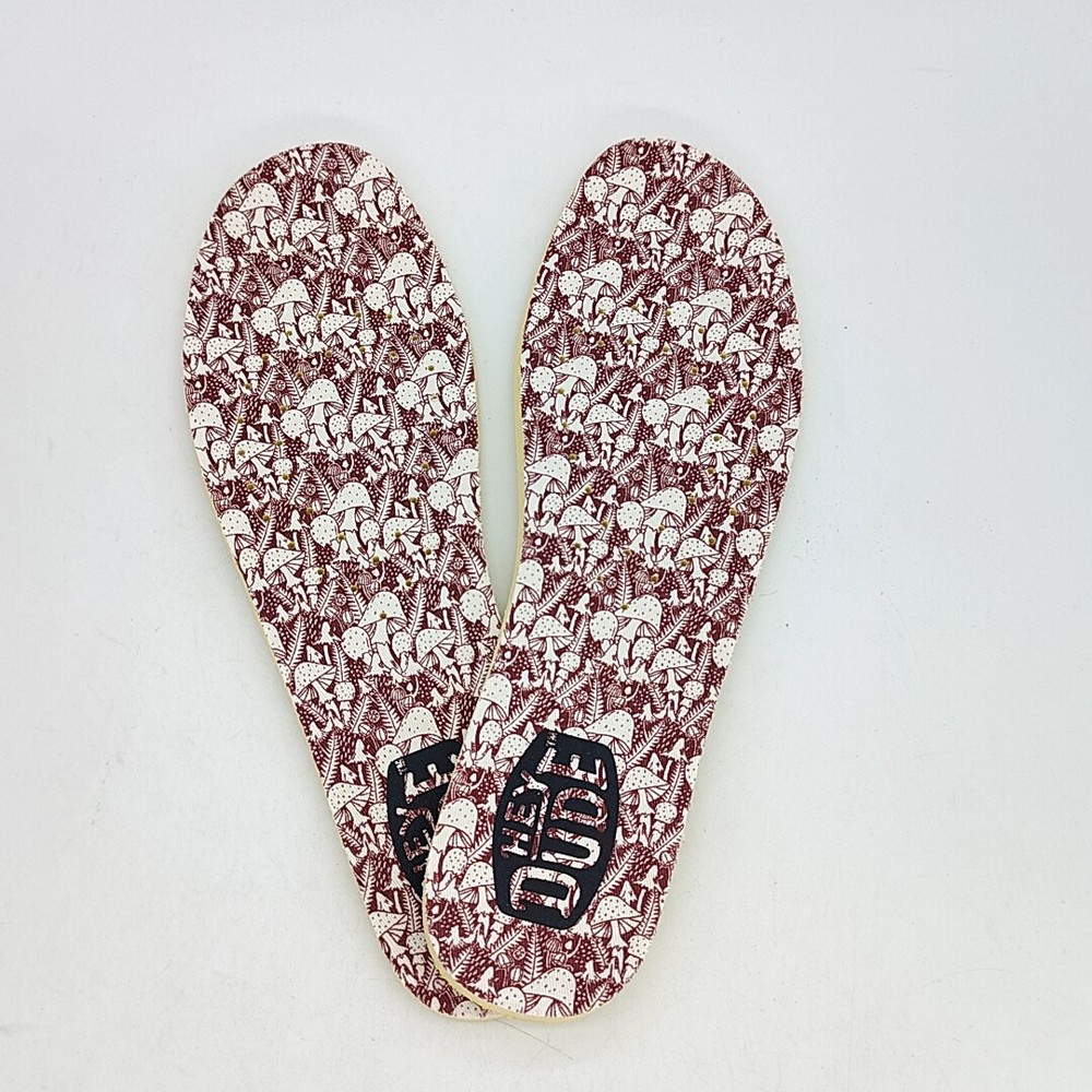 Hey Dude Forest Plants Style Canvas Cushion Insoles Inserts Men Replacement