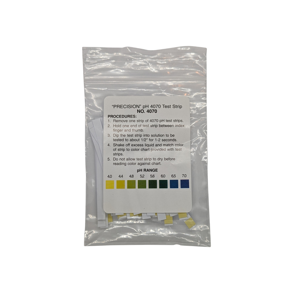 pH 4-7 Test Strips [Bag of 50 Strips]