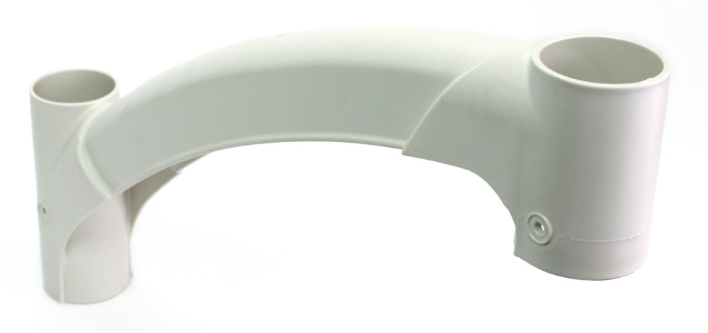 Pearl Grey Short Handrail for the BiltMor Pool Step