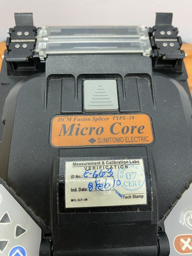 SUMITOMO Type-39 Micro Core DCM Fusion Splicer