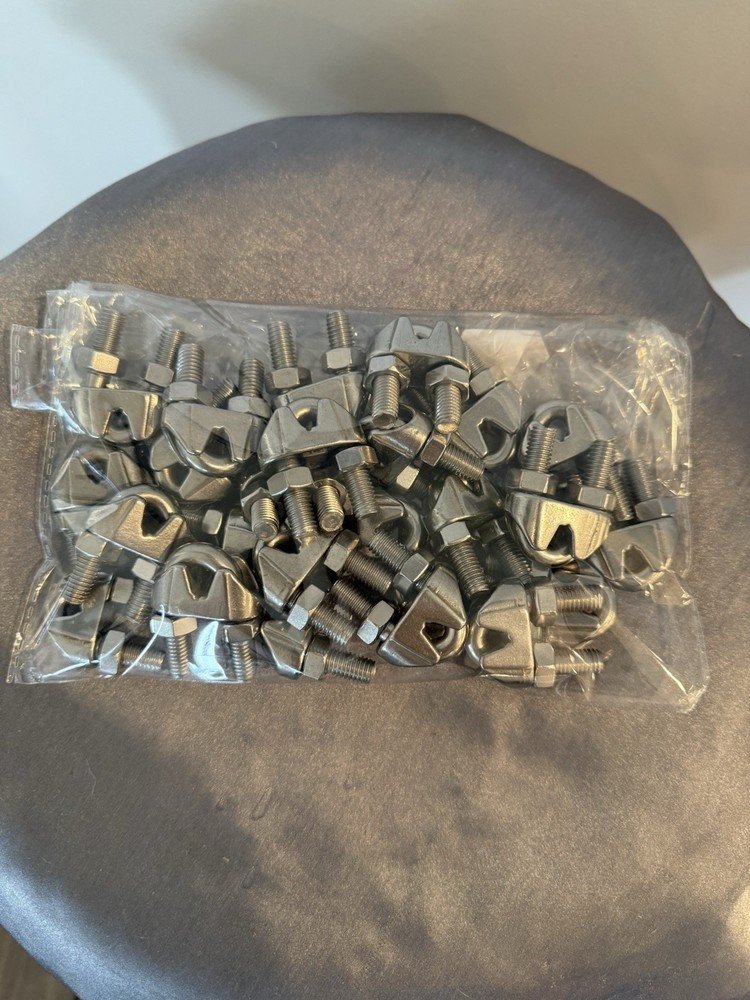 1/4” Stainless Wire Rope Clamp