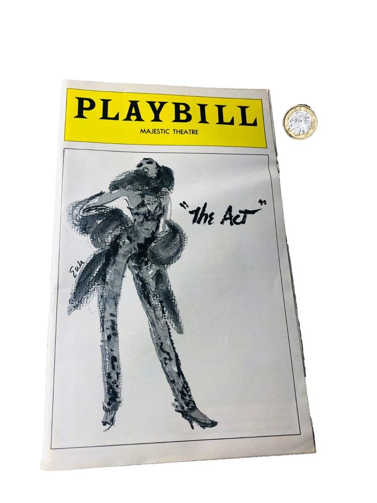 Theatre Programme The Act Vintage ra