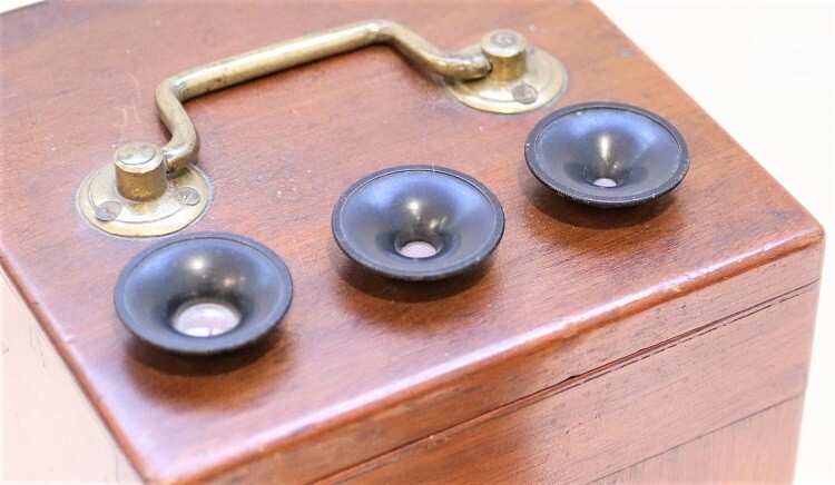Baker dissecting simple microscope, London, ca. 1870