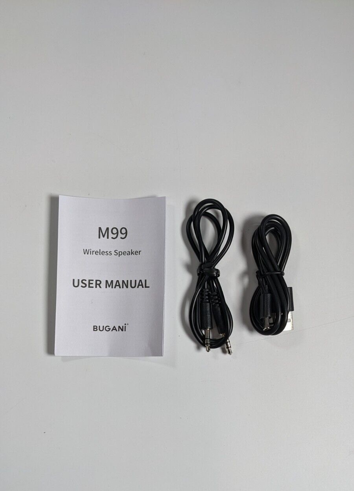 BUGANI M99 Waterproof Wireless Speaker- Red