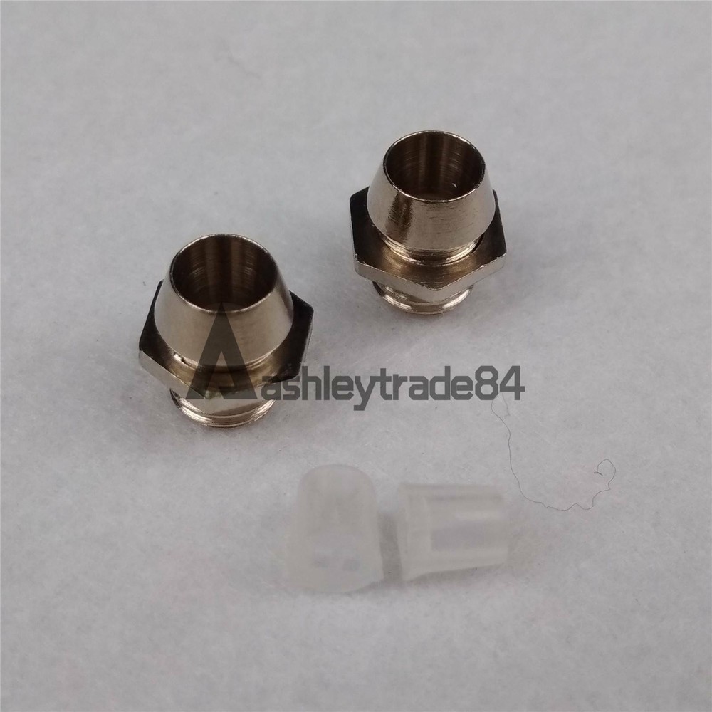 50pcs 5mm Chrome Metal LED Bezel Holder Panel Display
