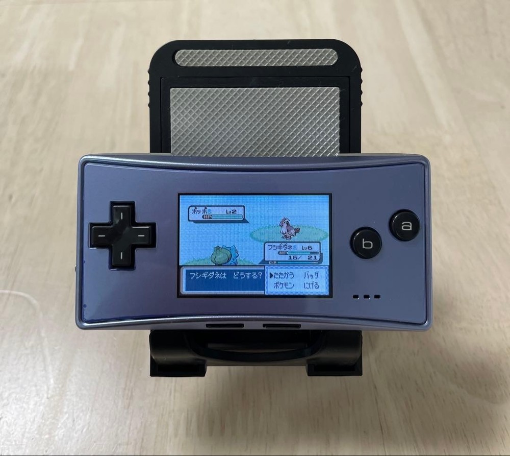 Nintendo Game Boy Micro Console Blue Japan Tested Used