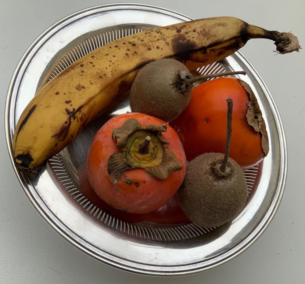 Mappin & Webb Art Deco Sliver Plate Fruit Basket