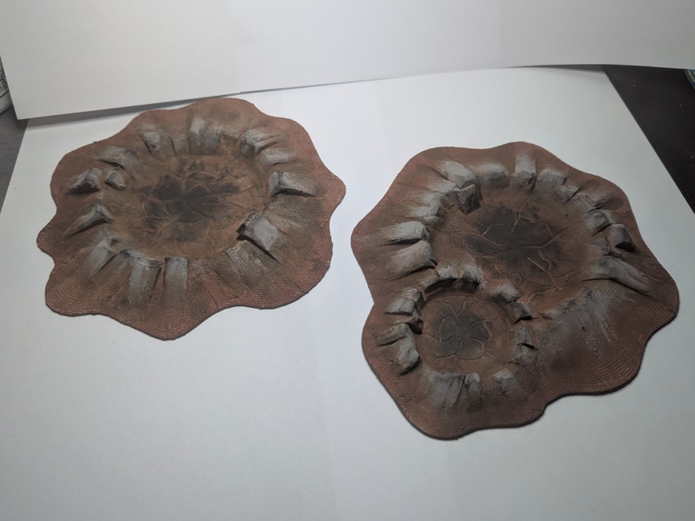 Blast Craters 7-Piece Set – 28mm Wargaming Scatter Terrain – 3D Printed