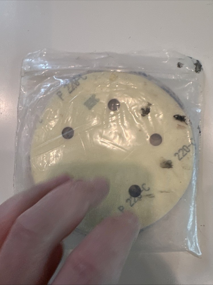 Brand New Sanding Discs 5 Hole / Hook And Loop / Qty 201 (Assorted Grit)