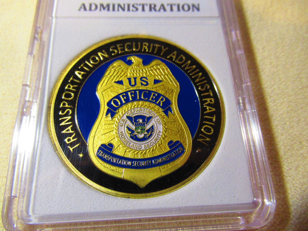 TRANSPORTATION SECURITY ADMINISTRATION (TSA) Challenge Coin
