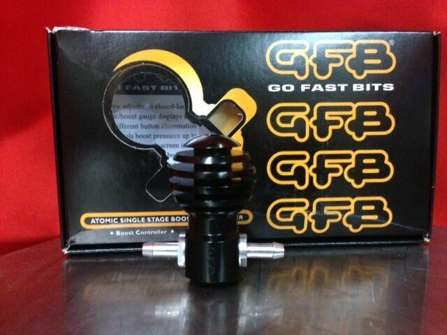 Go Fast Bits Manual Boost Controller Atomic Single Stage GFB 3001 Black