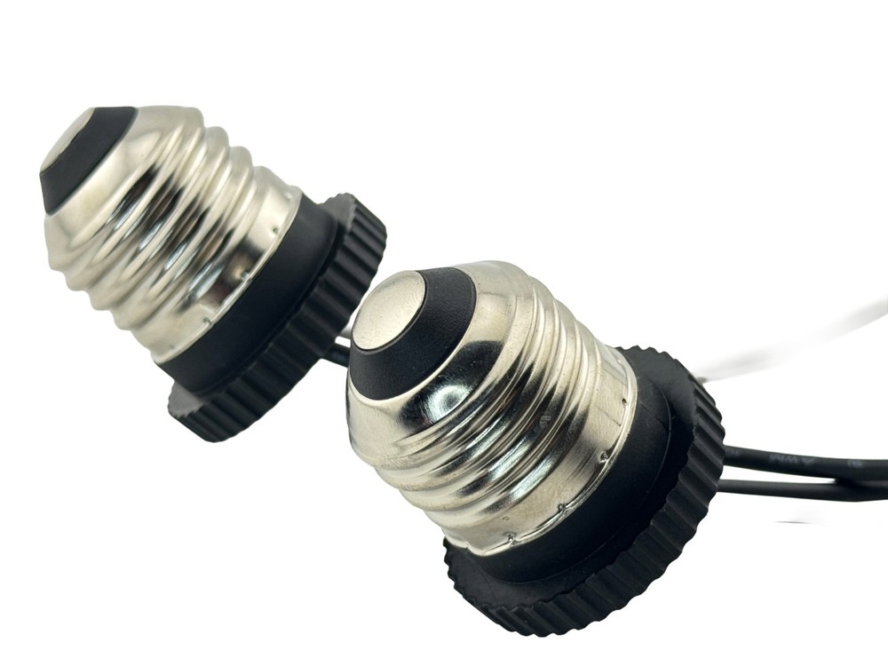 Rebaydo 2pc E26 male socket with wires