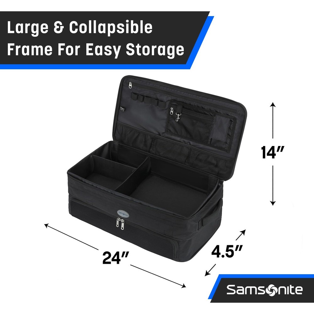 Samsonite Golf Trunk Organizer Black