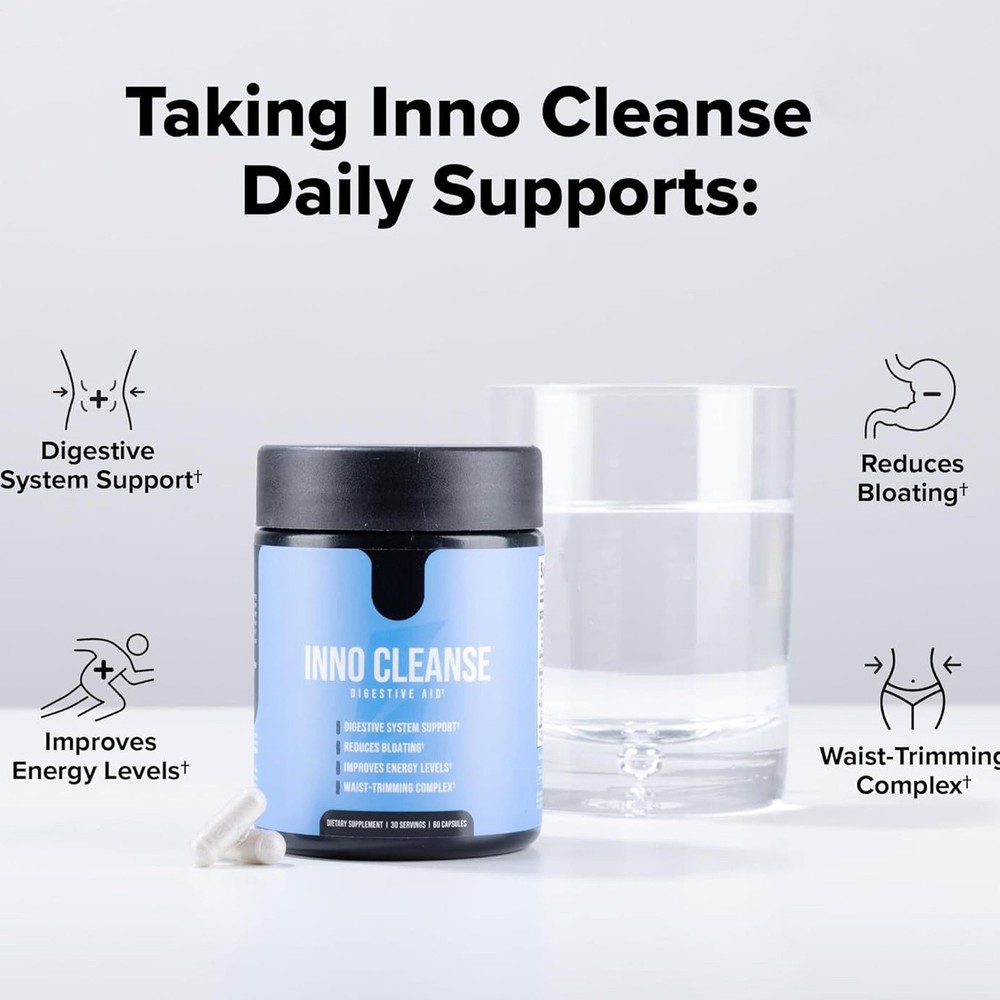 60 Tablets Trimming Complex Waist Digestive System Inno Cleanse Support & Aid