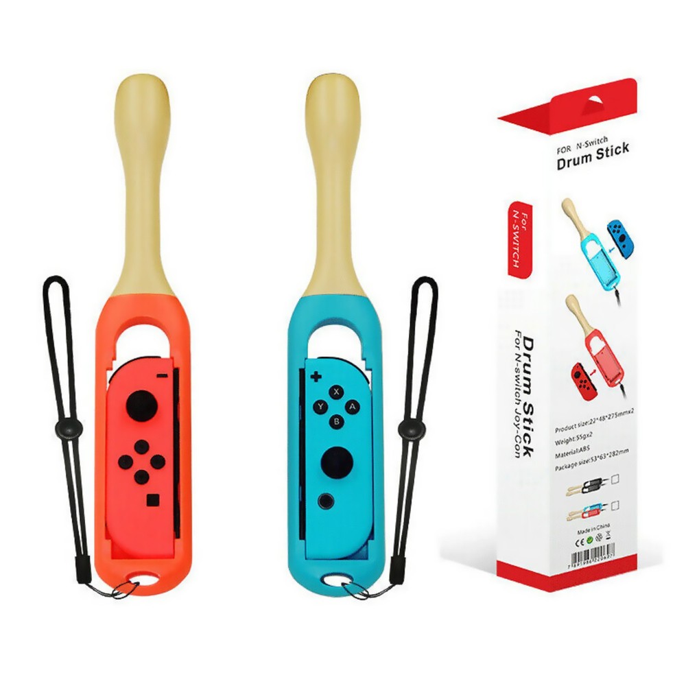ABS Plastic Drumsticks Adapter For Nintend Switch Controller Grip