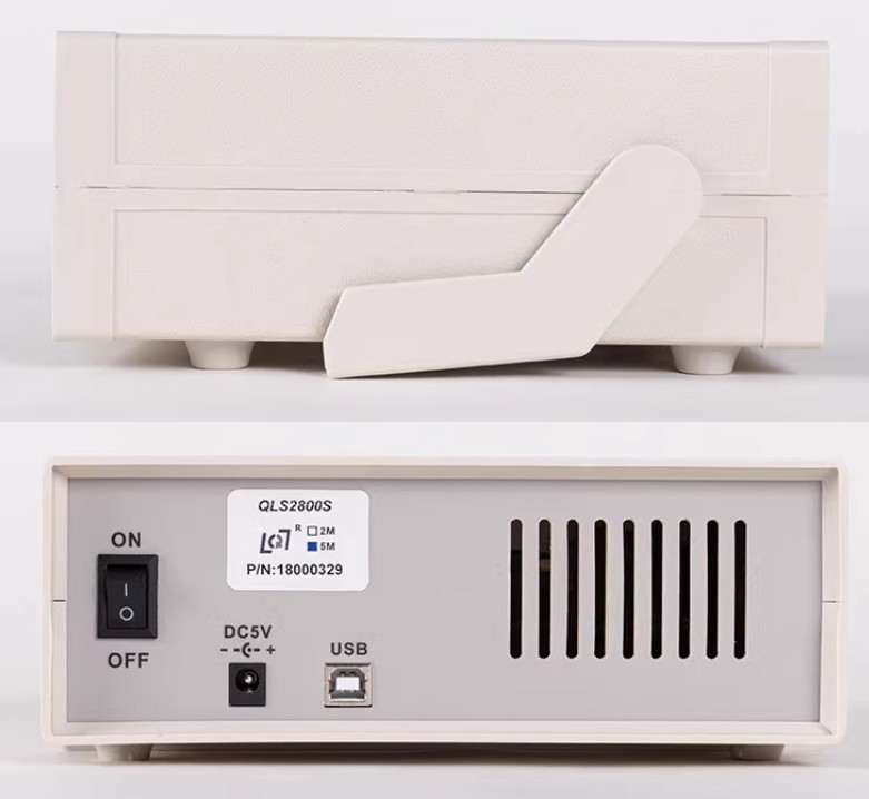 QLS2805S-5M DDS Function Signal Generator Signal Source/Frequency Meter LCD