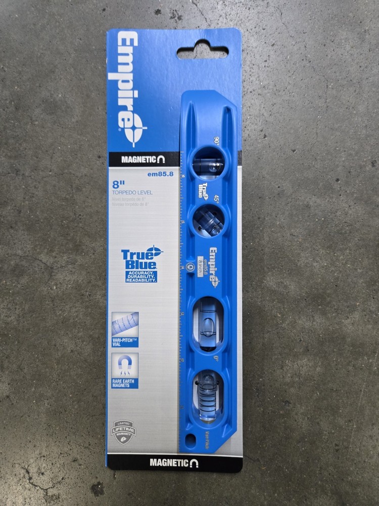 Empire Magnetic 8" Torpedo Level