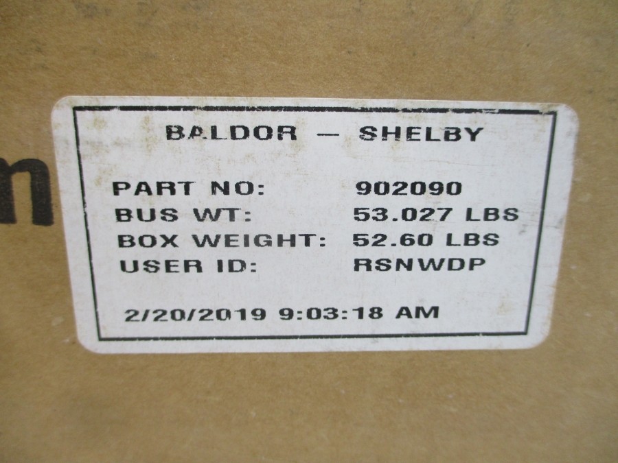 BALDOR 902090 NSMP