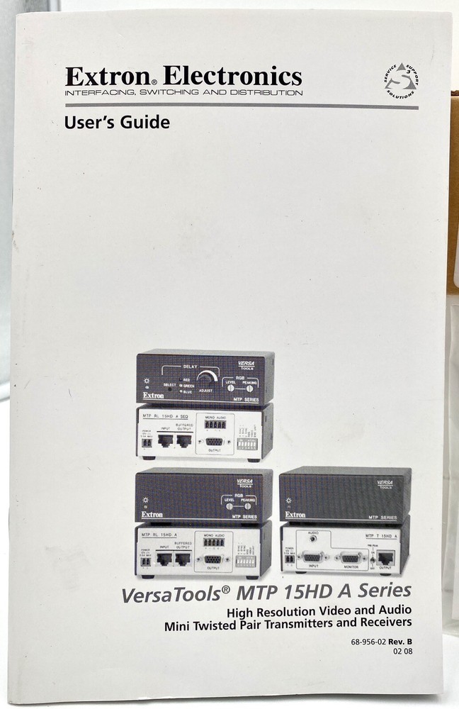 Extron Electronics MTP RL 15HD A Receiver With Loop-Through New Open Box