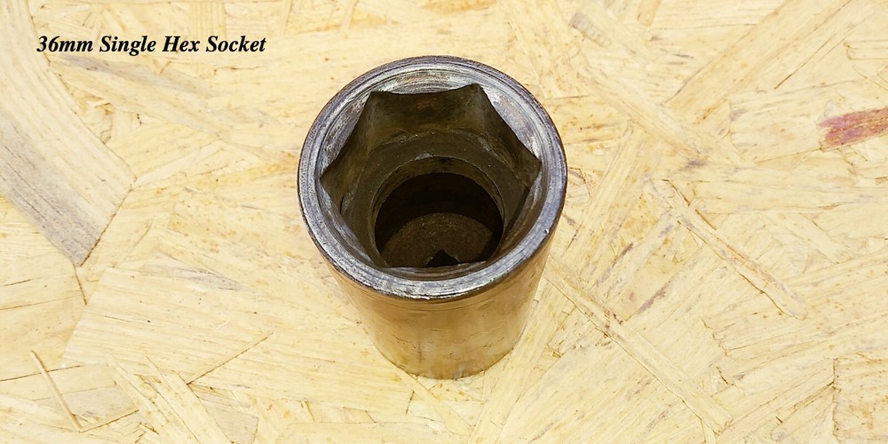 36mm Single Hex 3/4” Drive Socket Military Surplus