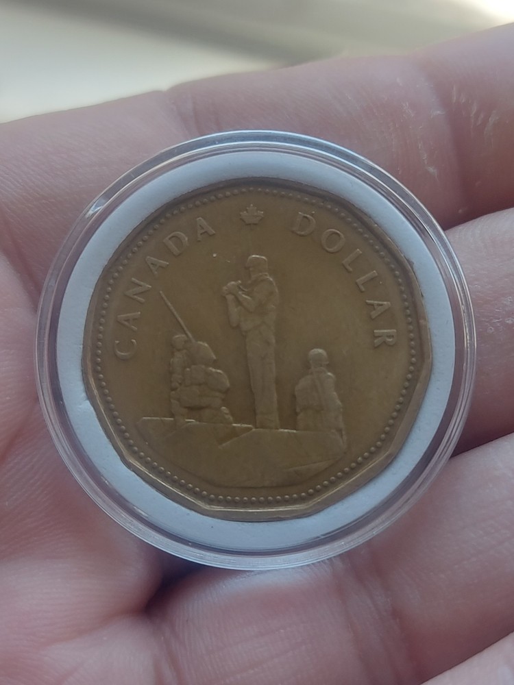 1995 Canada Peacekeeping Loonie