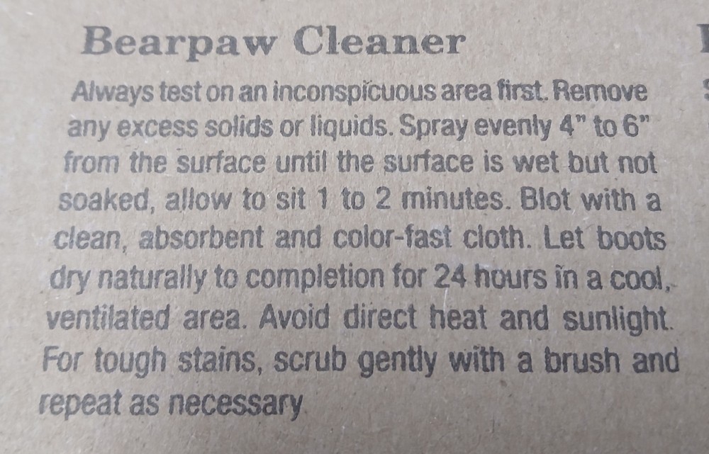 BEARPAW BOOT CARE KIT