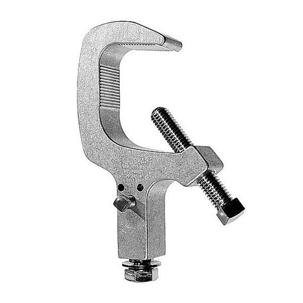 Light Source Mega-Swivel Clamp, Aluminum Finish
