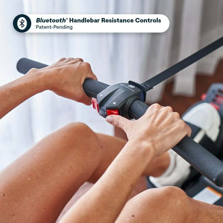 Echelon Row-S Indoor Rowing Machine with Rotating HD Touchscreen
