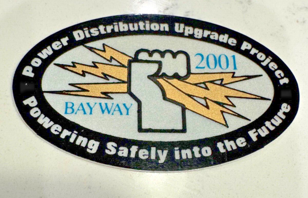 Bayway Refinery Turnaround Sticker 2001 Power Upgrade Project