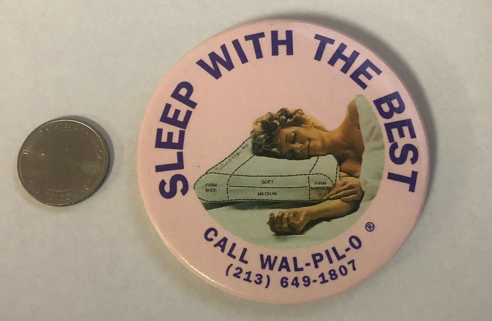 Wal-Pil-O Advertising Button Pin