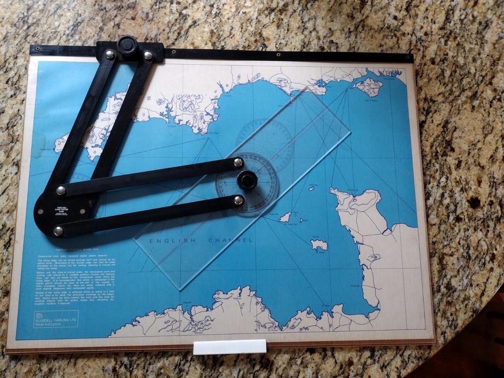 Marine Navigation PORTLAND COURSE PLOTTER Vintage P1074