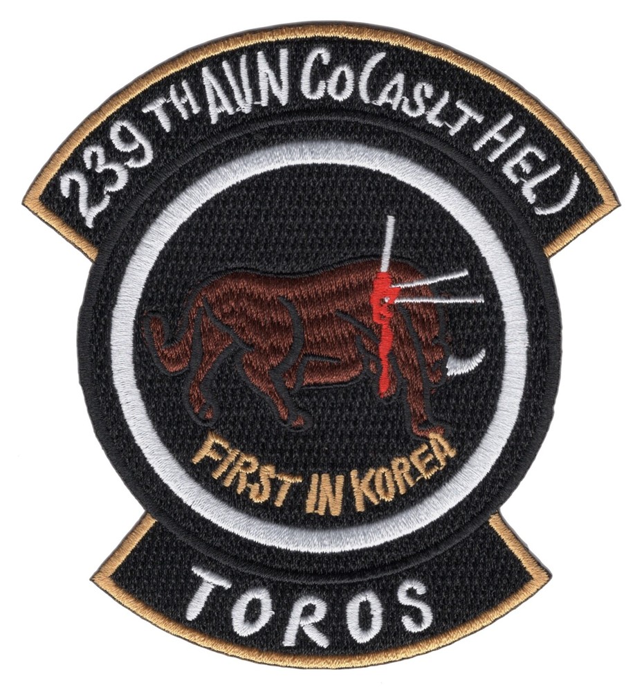 239th Aviation Company Assault Helicopter Patch
