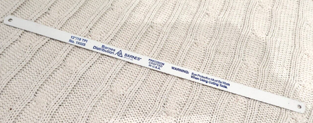 12" Barnes Distribution Saw Blade Model # 19325