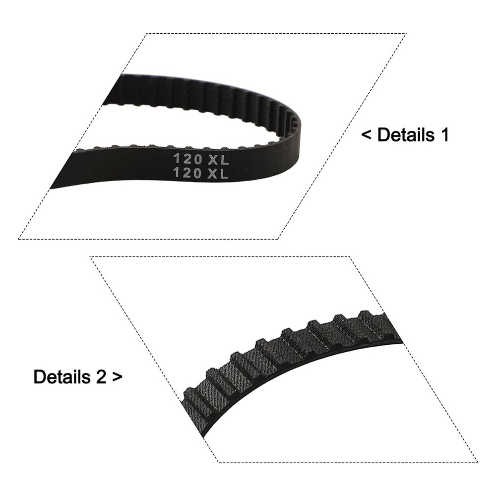 Sanding Tool Accessory Reliable Replacement Drive Belts for Porter Cables