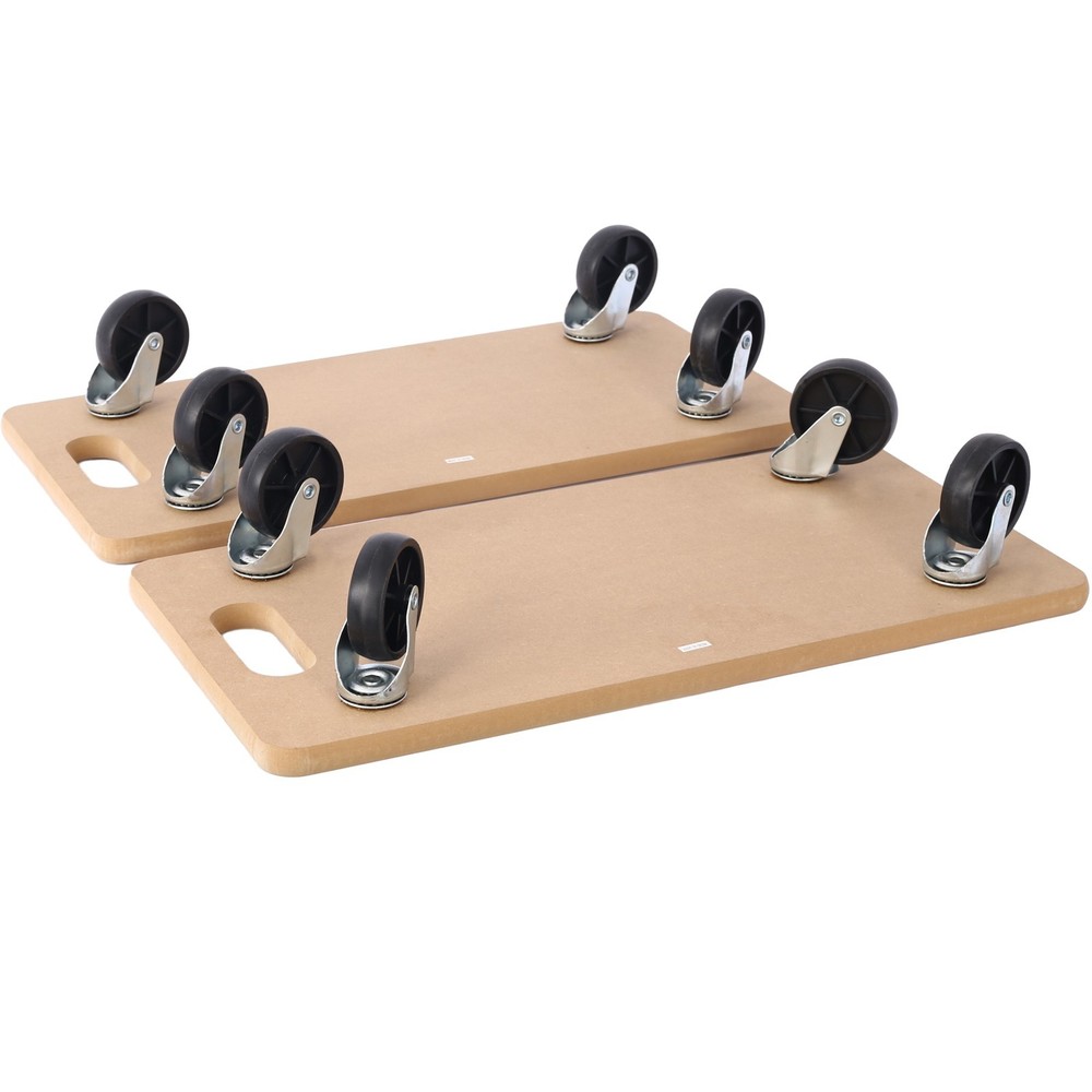 Furniture Dolly Heavy Duty 500Lbs Capacity 2pc Platform Movers