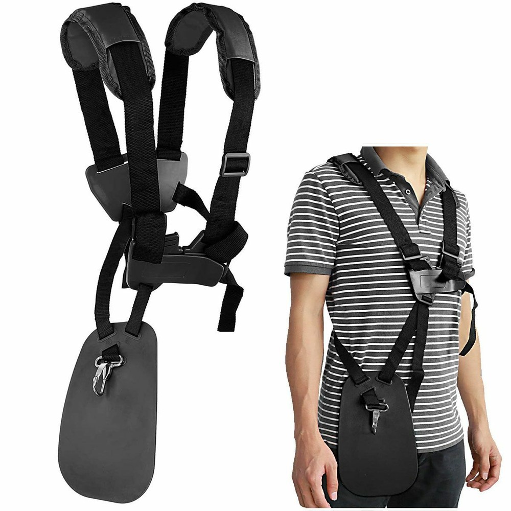 Trimmer Double Shoulder Strap Universal Harness Weed Eater Wacker Grass Edger