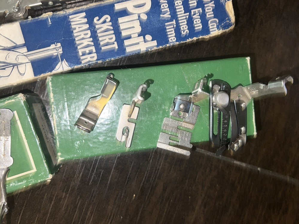 Singer Automatic Zigzagger Attachment 160985 fit 221 & Stitch Patterns Set #2