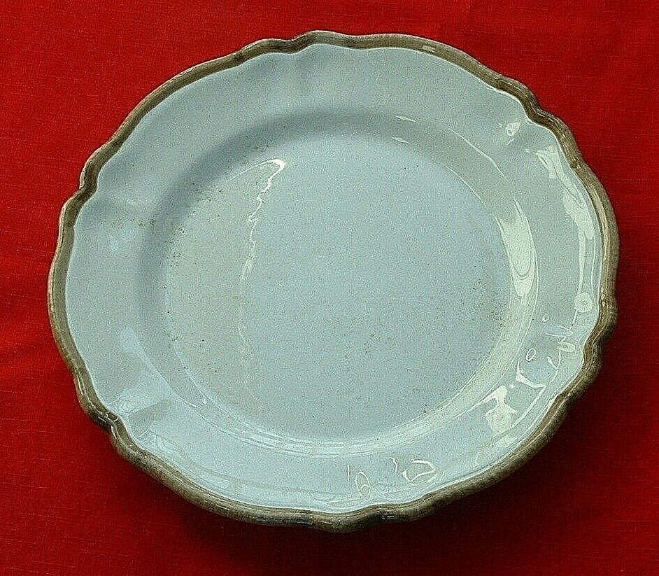 Deruta Ceramic Semplice Small Round Platter 13in