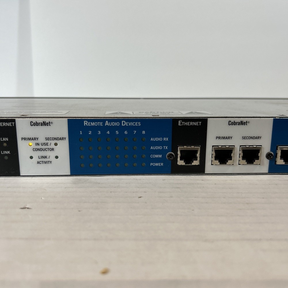 RANE Mongoose Remote Audio CobraNet Interface Digital Audio Matrix