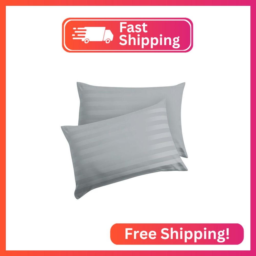 Pillow Protector King Size 100% Egyptian Cotton Pillow Covers, 400 Thread Count