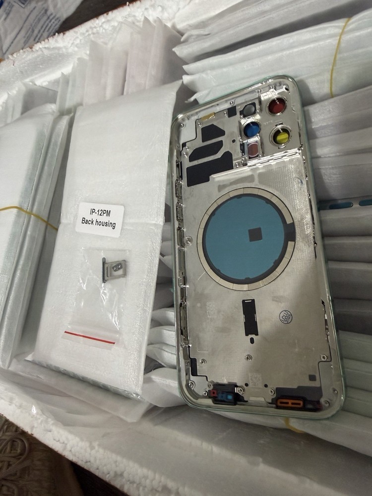 iPhone 12 Pro Max Back housing frame Replacement Back Glass Buttons MagSafe OEM