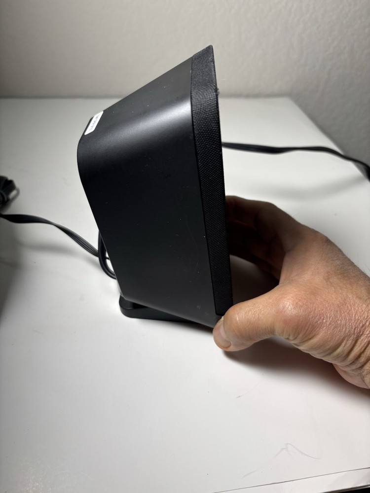 Creative A60 Twin Black Stereo Speaker System - Tested & Working