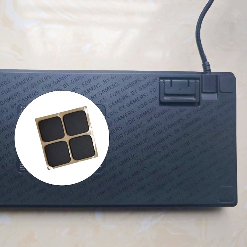 Rubber Grip Pad Stable Support for Mini Mechanical Keyboards