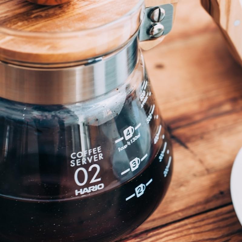 V60 Olive Wood Coffee Server 600ml